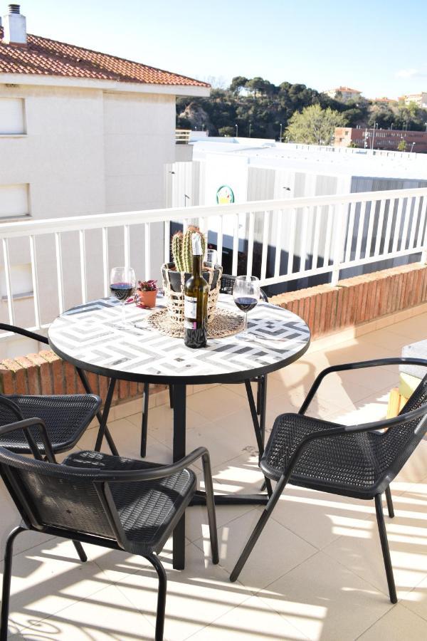 Alegre Apto Con Piscina, A 300M De La Playa. Blanes Exterior photo
